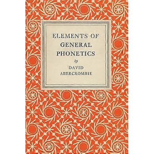 Elements of General Phonetics