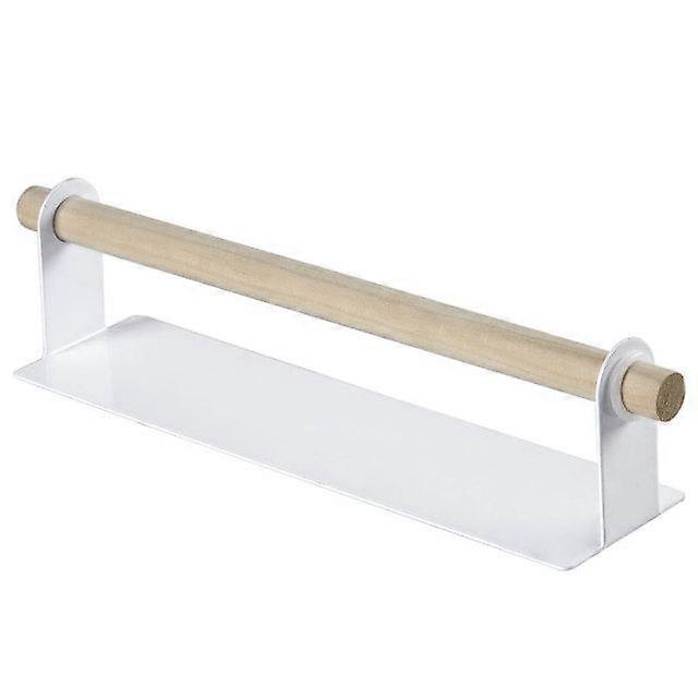 Wall Mount Towel Hanger Rack Kitchen Cabinet Rag Hanging Holder Storage Rack Organizer Bathroom Roll Paper Rag Holder Towel Rack