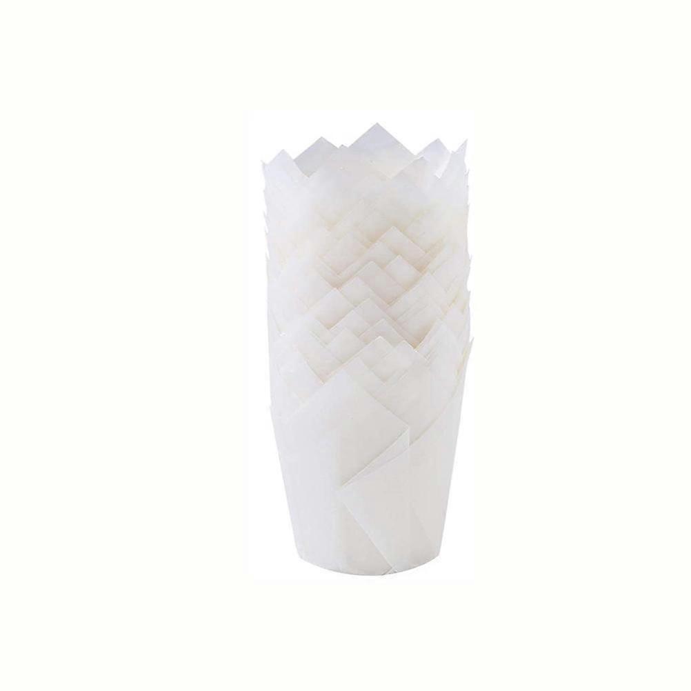 150 stykker Mini bagekopper Tulipan bagekopper Cupcake Liners Muffinsforinger til bryllupsfødselsdagsfester