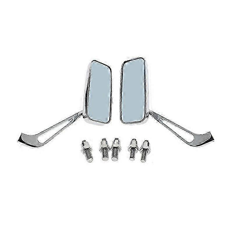 Motorcycle Rearview Mirrors Chrome 8/10mm