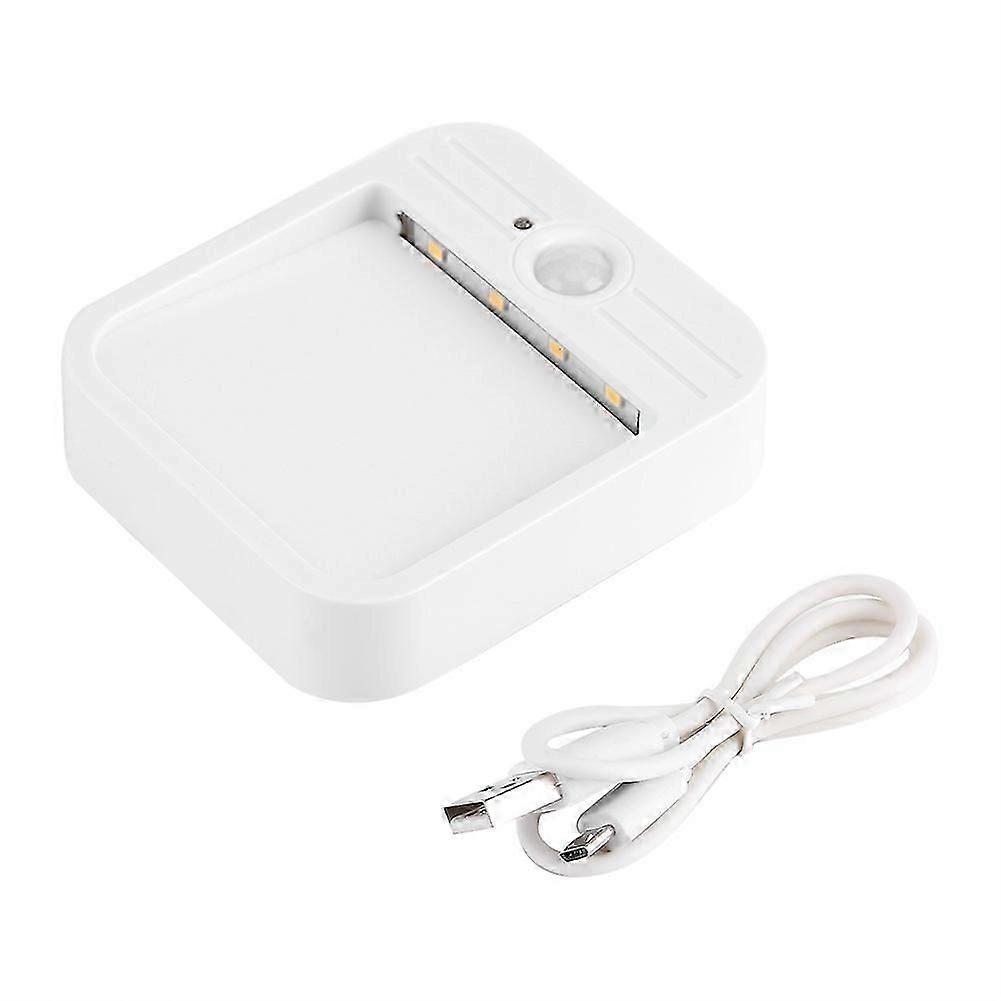 Human motion sensor LED night light wall lamp automatic on/off USB