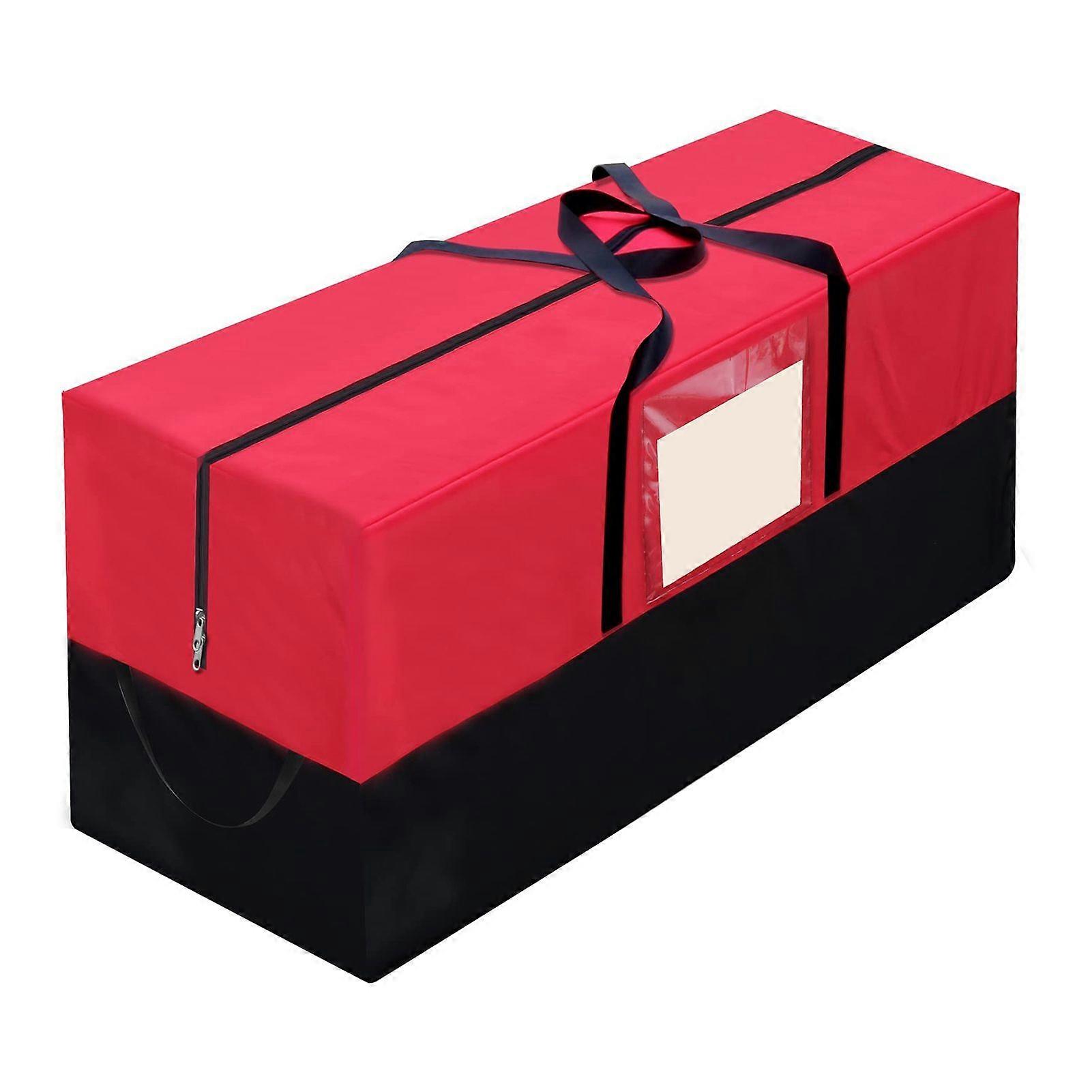 Christmas Tree Storage Bag with Reinforced Handle Zipper Closure Large Capacity Heavy Duty Tree Bag Storage Organizer