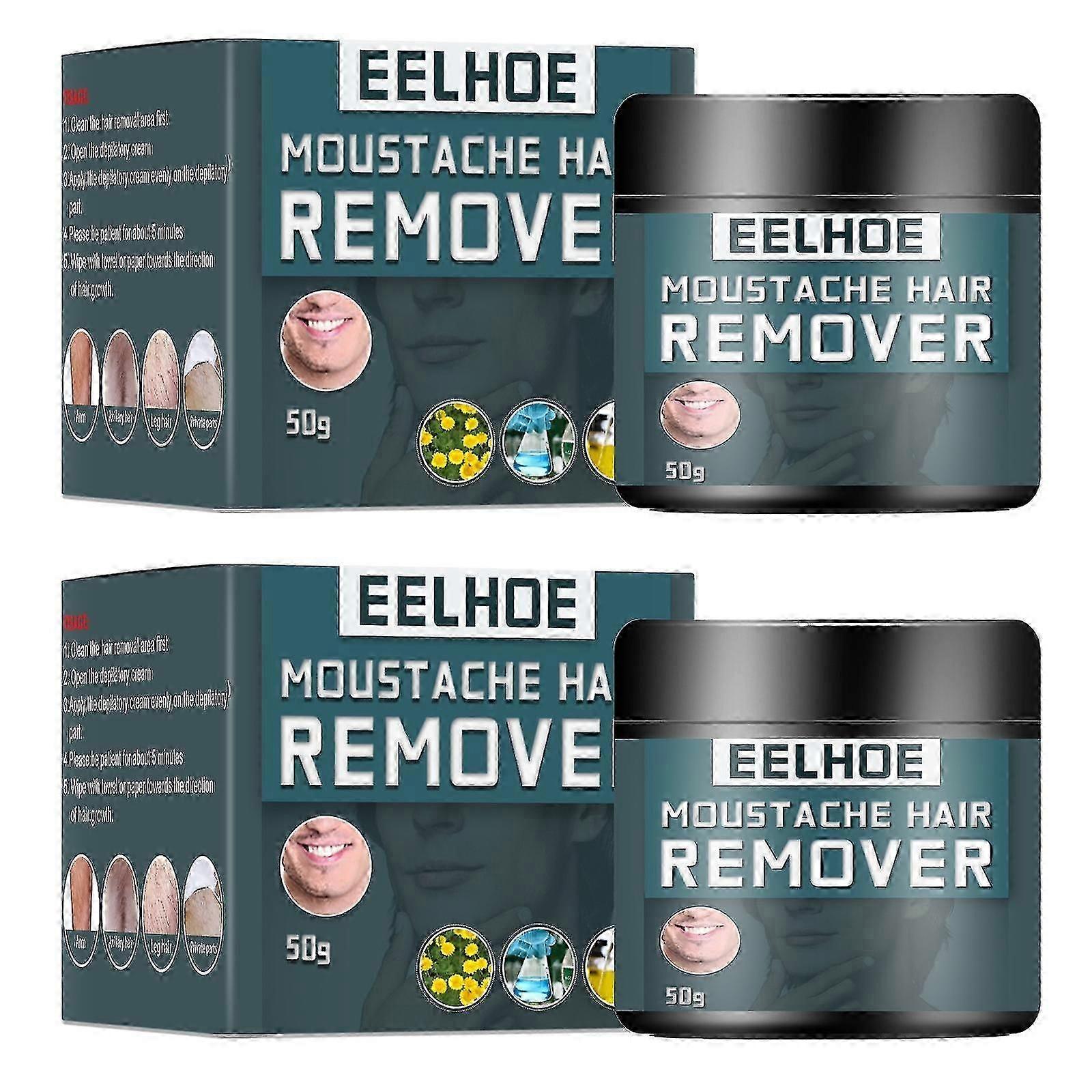 - Erkekler İçin 2pack Samimi / Özel Evde Tüy Dökücü Krem - İstenmeyenler İçin Ağrısız, Kusursuz, Yatıştırıcı Tüy Dökücü