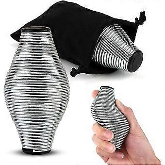 Metal Fidget Spring Toys Adults,Stainless Steel Stress Ball Toys Cool Gadget Office Desk Toy