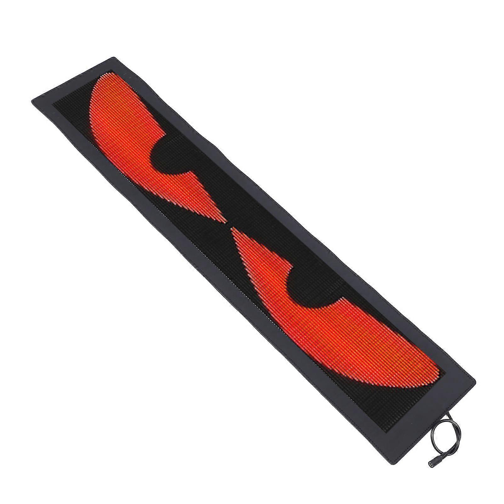 LED Devil Eye Screen 32x192 Dot BT APP Control Colorful Flexible Devil Eyes Light DC12-24V 