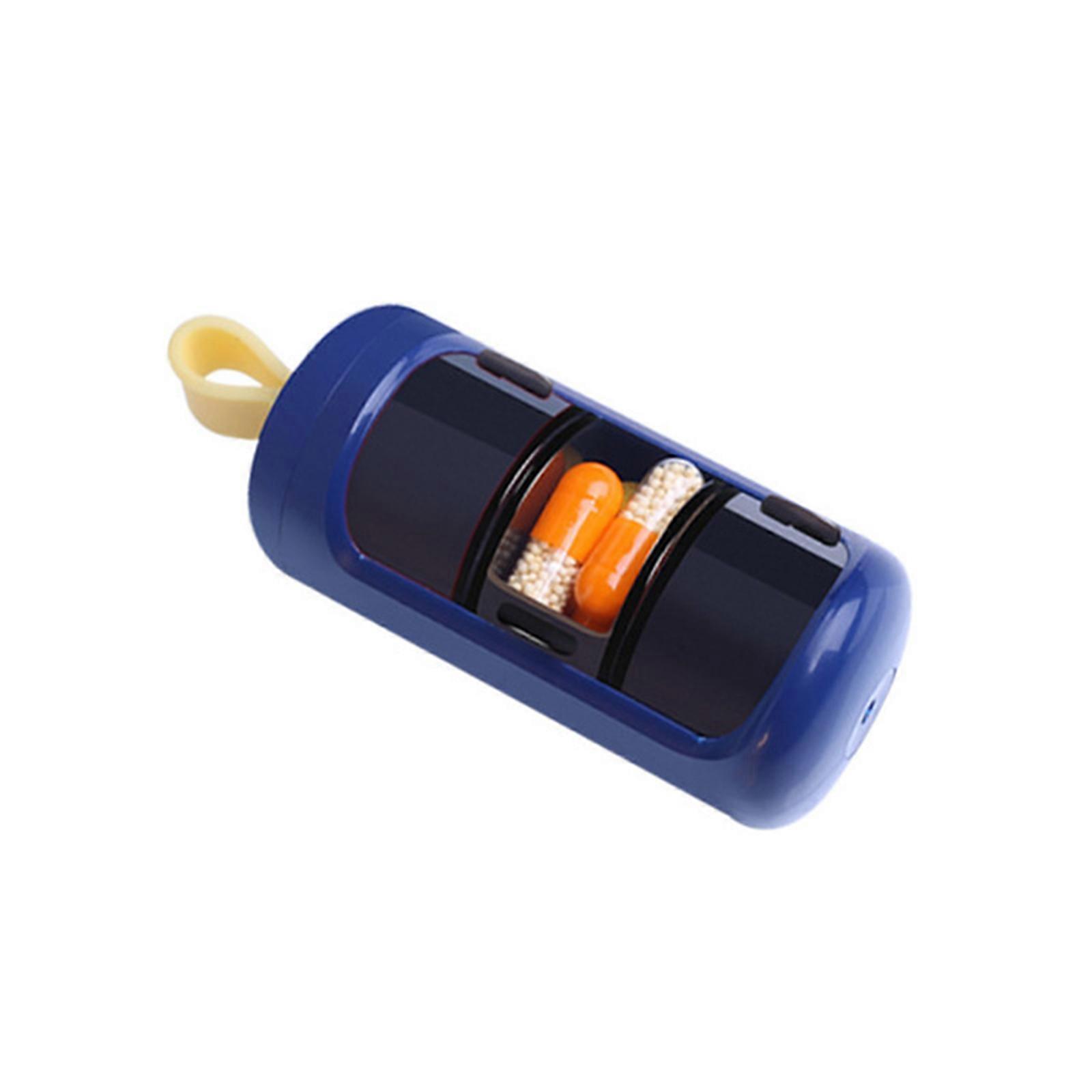 3 Grids Pill Organizer Container for Tablets Travel Pill Small Box for Tablets Container for Medicines Pill Dispenser