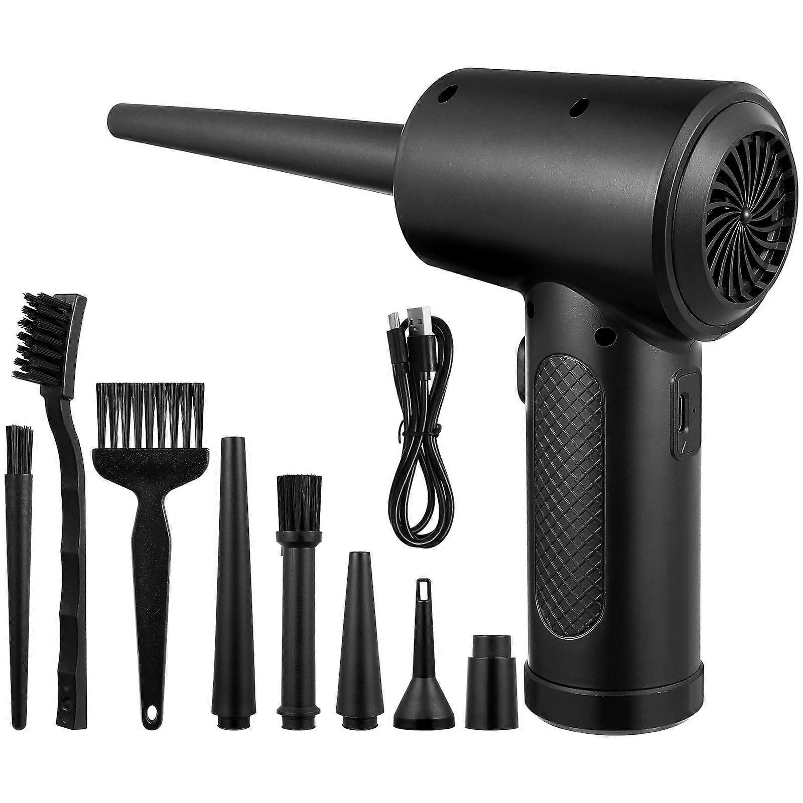 Electric Air Duster Portable Air Blower for Computer Handheld Cordless Computer Duster Blower for Keyboard Laptop Electronics Cleaning