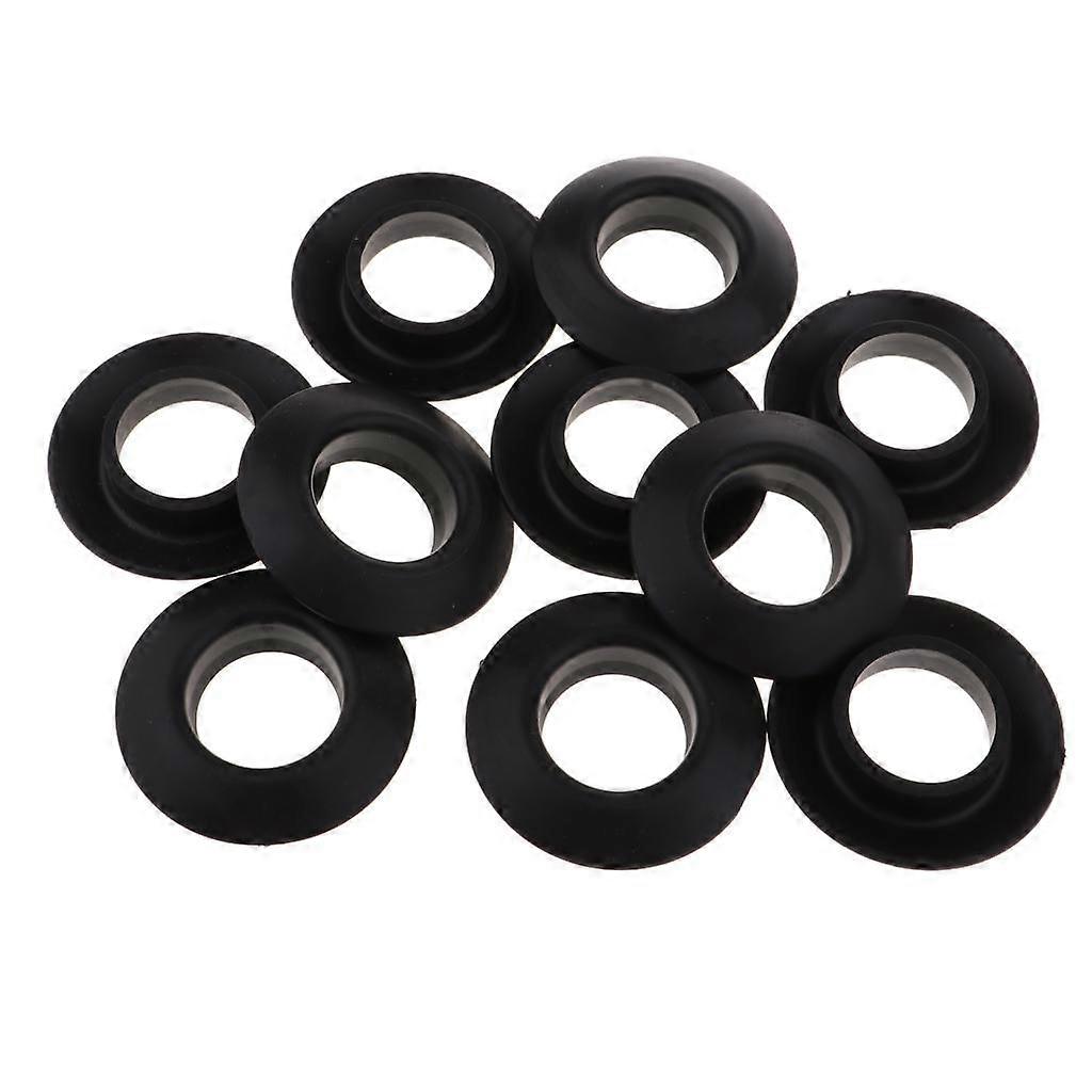 10pcs PVC Paddle Drip Rings Caiaque Canoa Acessórios
