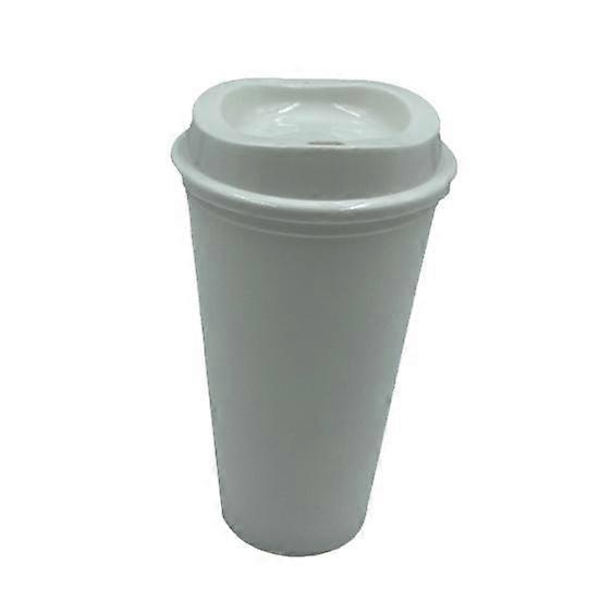 Drinking Bottle Non-slip Easy to Grip PP Portable Lid Coffee Mug Office