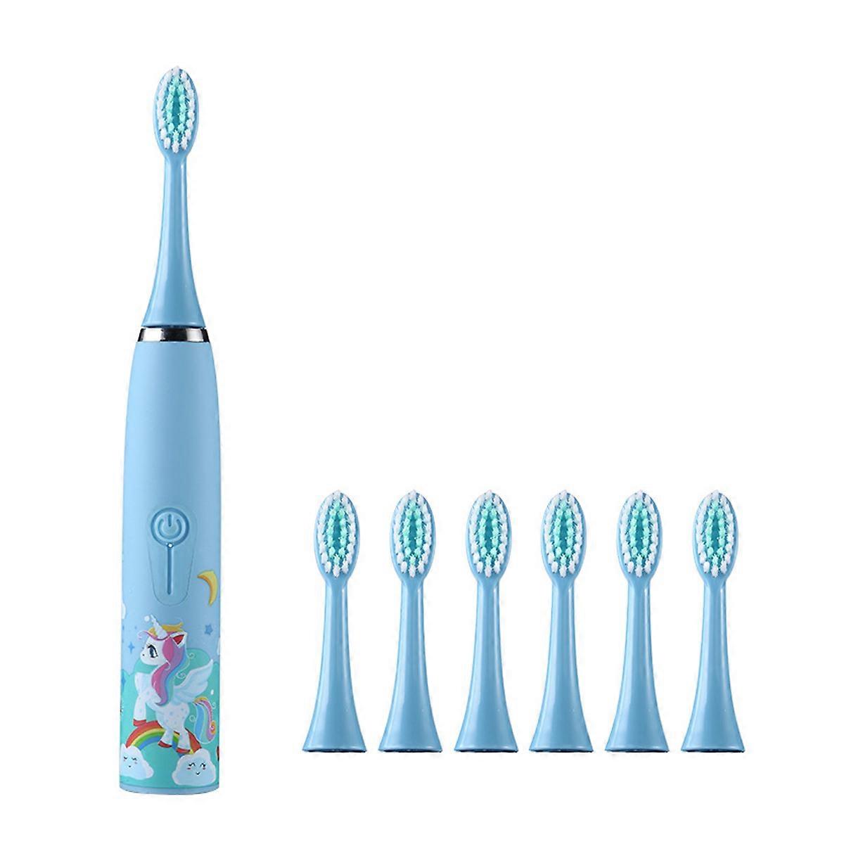 Toothbrush Replacement Heads, Soft Bristles, Ergonomic Handle