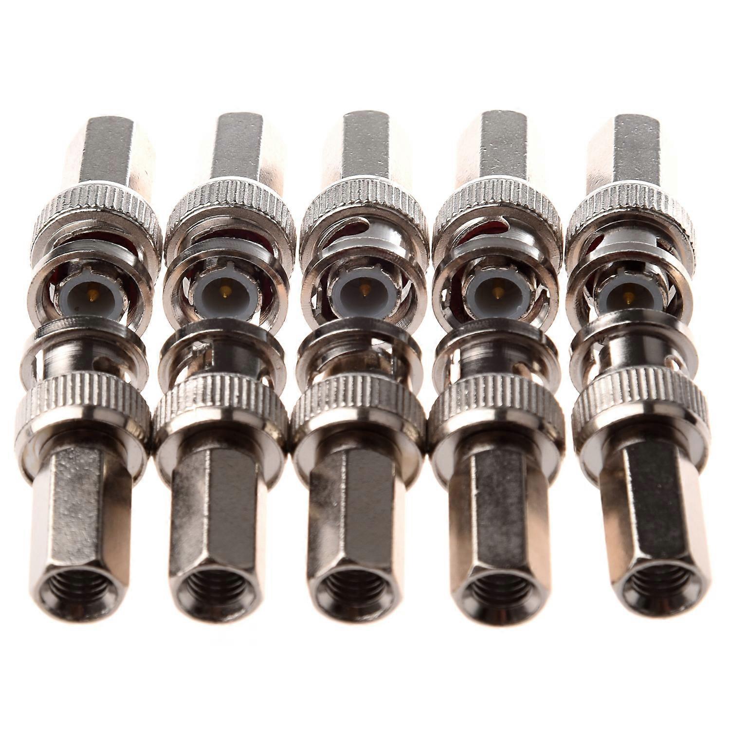 BNC Twist On Male Plug End For RG59/MF100 CCTV Camera Coaxial Cable Pack Of 10 012451