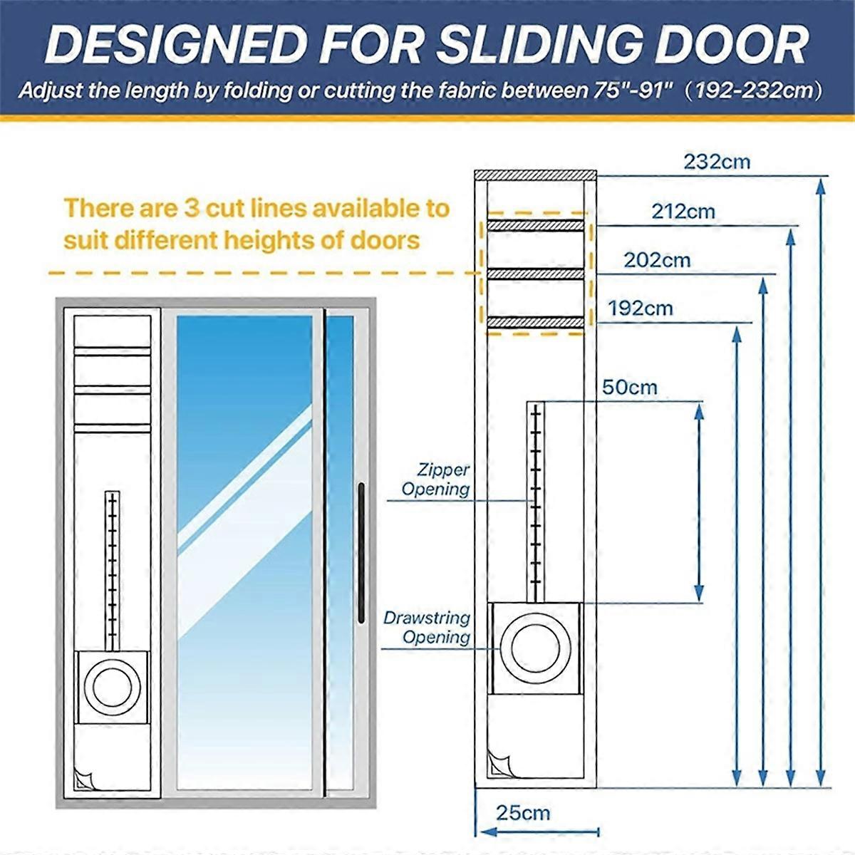 Portable AC Window Sealing Kit, Window Sealing Kit,About 25x92cm
