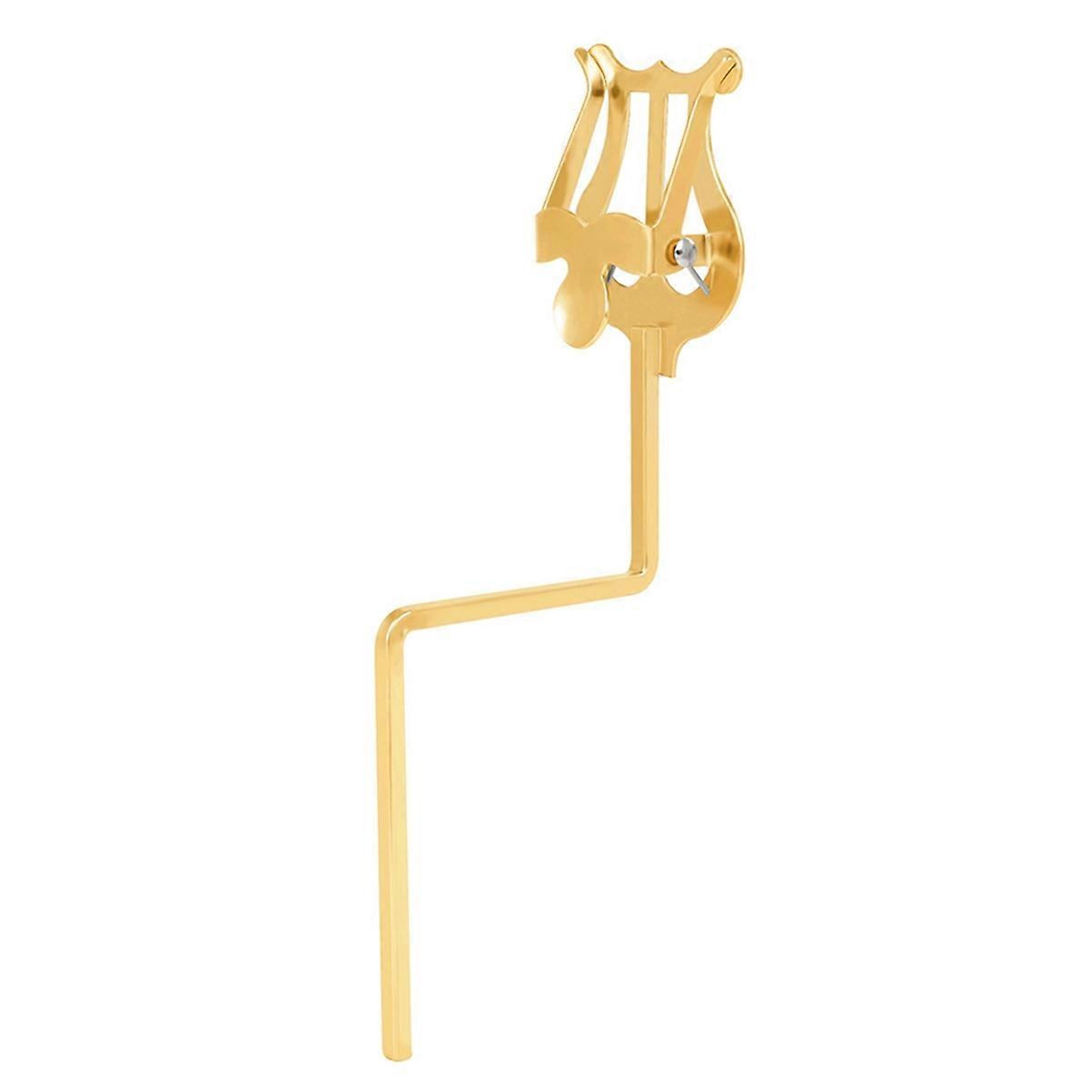Alto Saxophone Marching Music Clip Portable Music Clip (Long) Gold