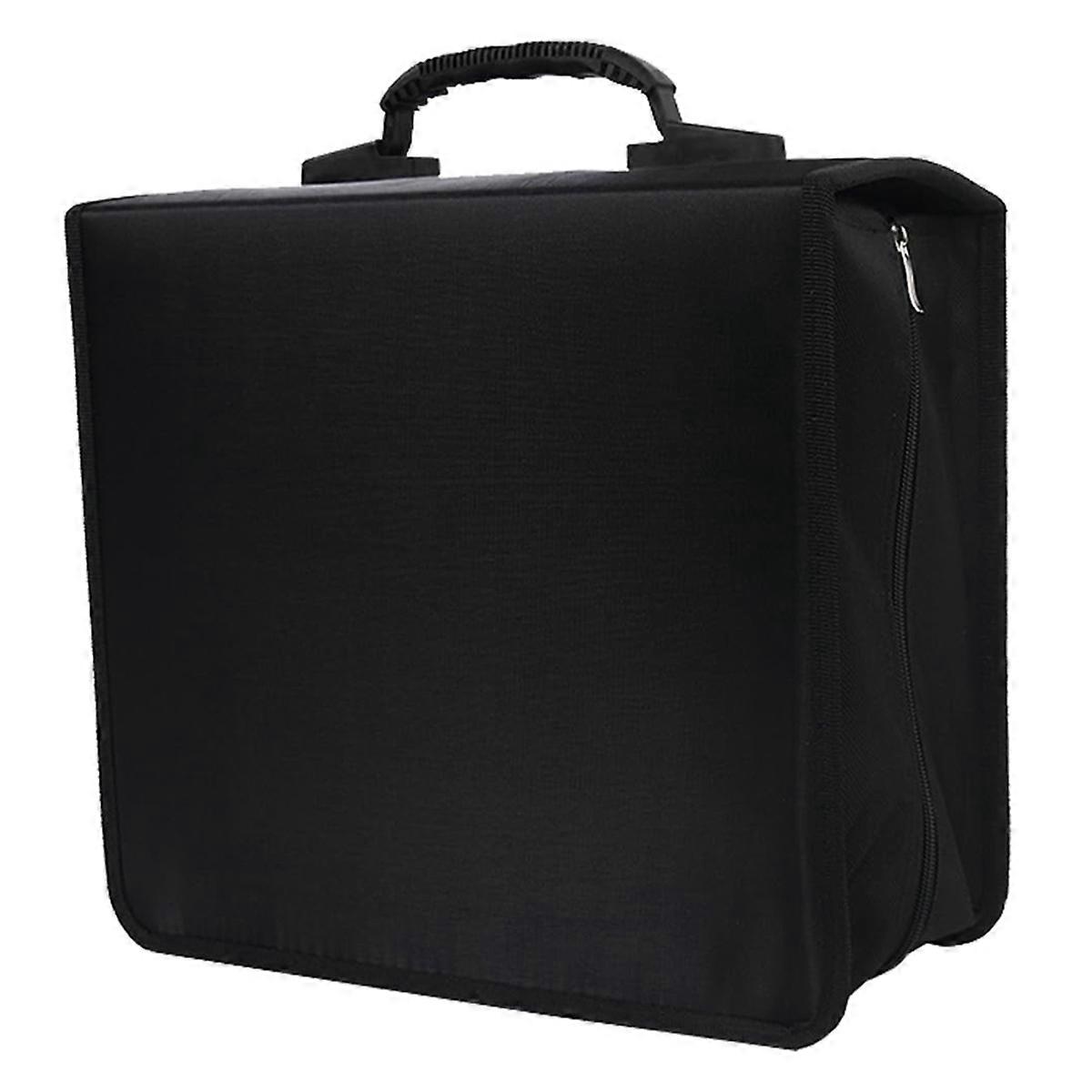 CD Storage Organizer Holder Booklet Album Box Binder (Black)