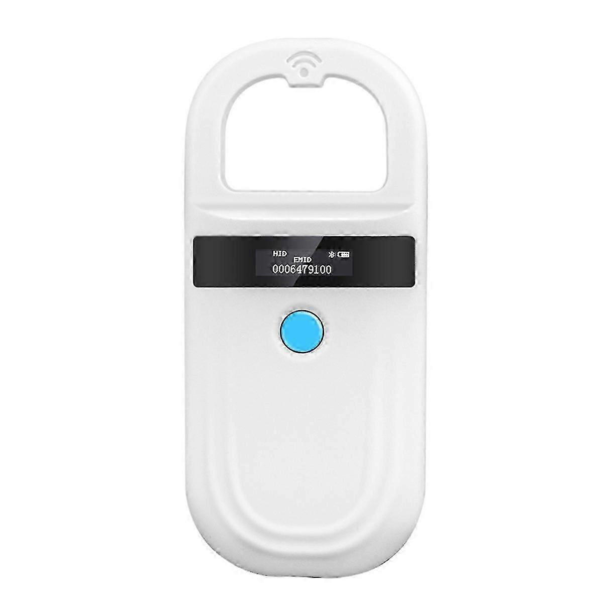 134.2KHz Handheld Animal RFID Reader - USB/Bluetooth Pet Cat Dog Micro-Type Chip Scanner