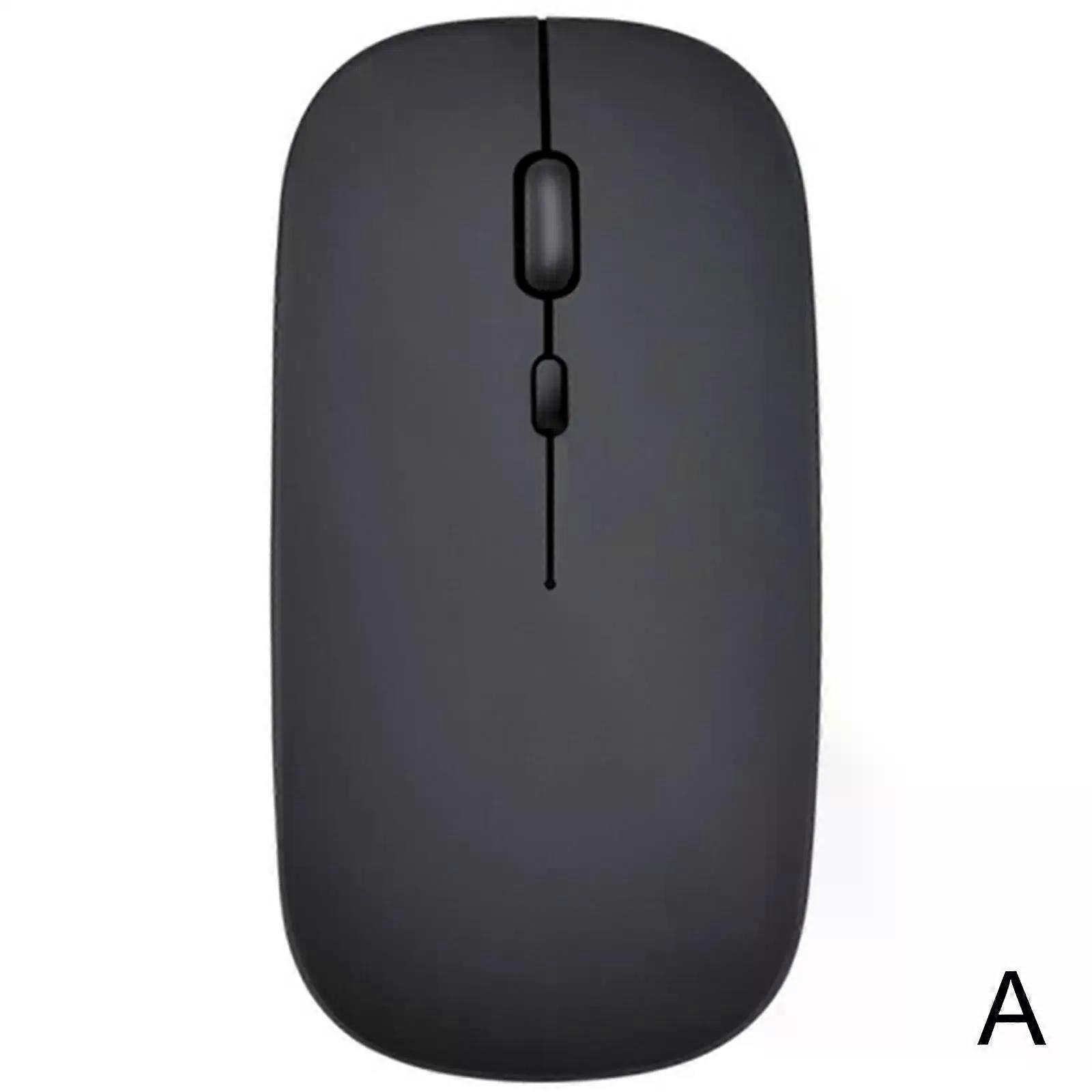 New Bluetooth Wireless Mouse 2.4GHz USB Adapter Dual Mode For Laptop Computer Home Office Desktop Ergonomic Mi F5A8