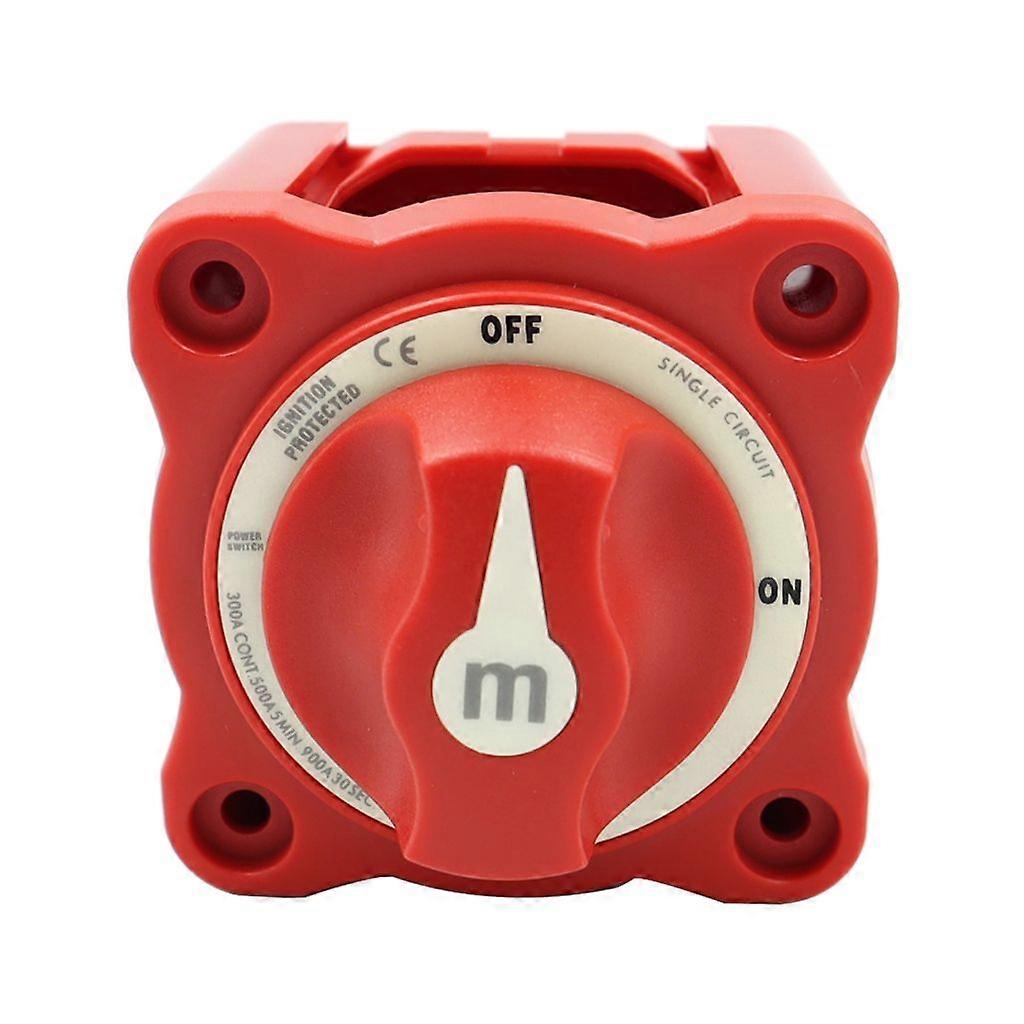 Single Circuit Battery Selector Isolator Disconnect Rotary-Switch Cut for Car
