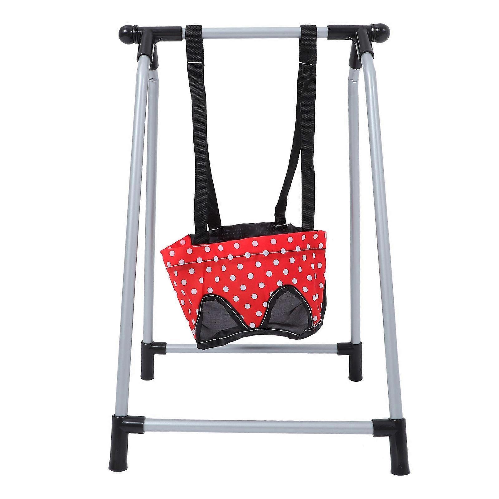 Rollspel Docka Swing Docka Swing Prop Docka Möbler Swing Låtsas Lek Leksak