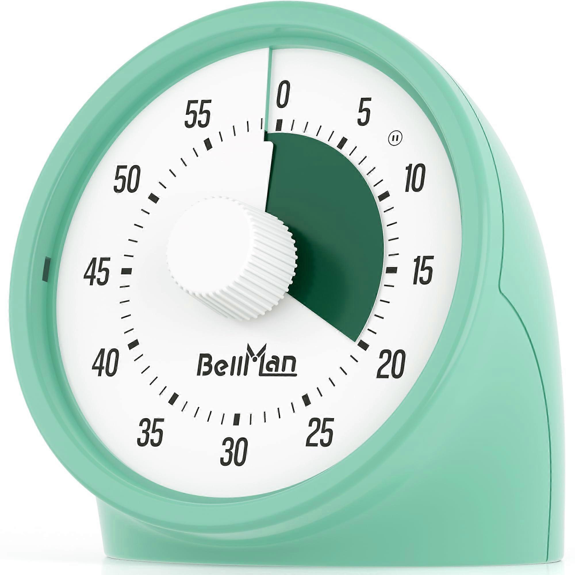 Non-Ticking Visual Timer for Kitchen and Office Use