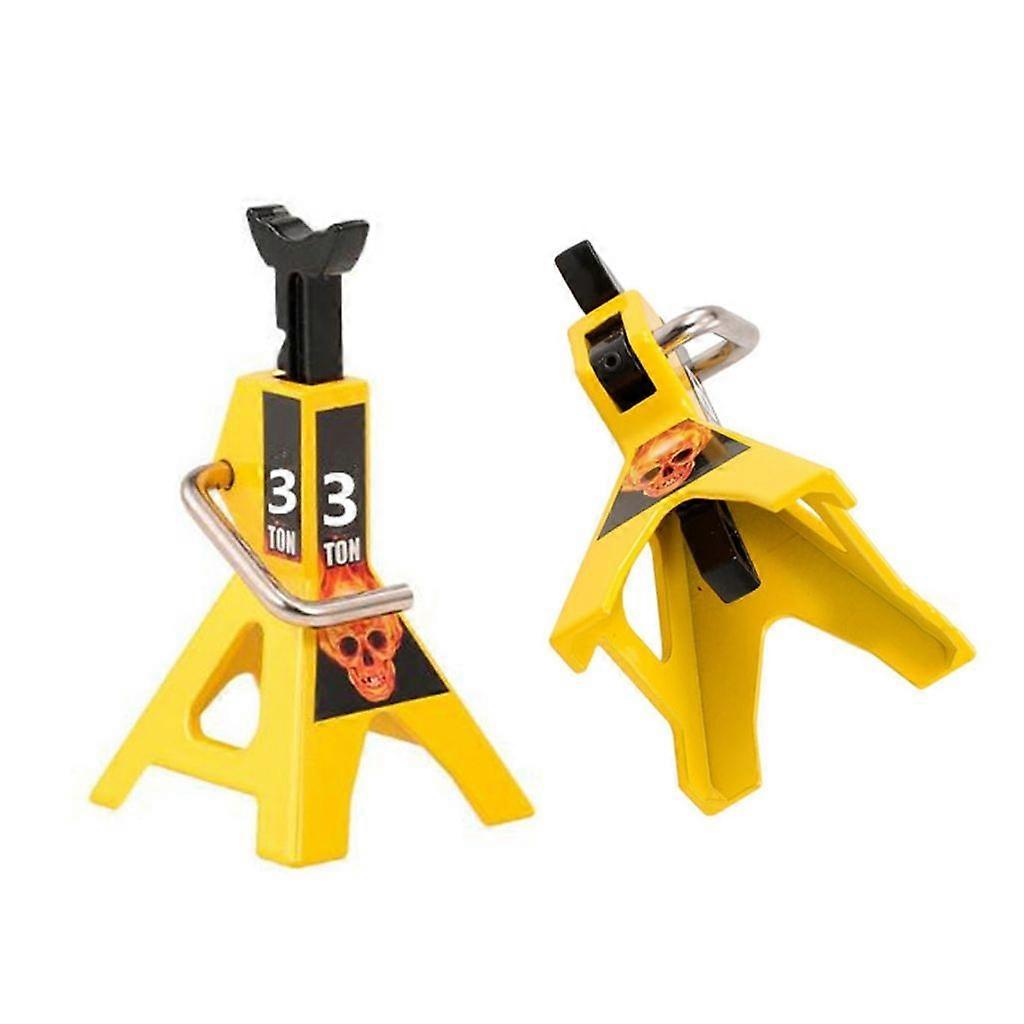 Adjustable 3 Ton Simulation Jack Stands Lift Rack for 1/10 Scale Repairing Tool