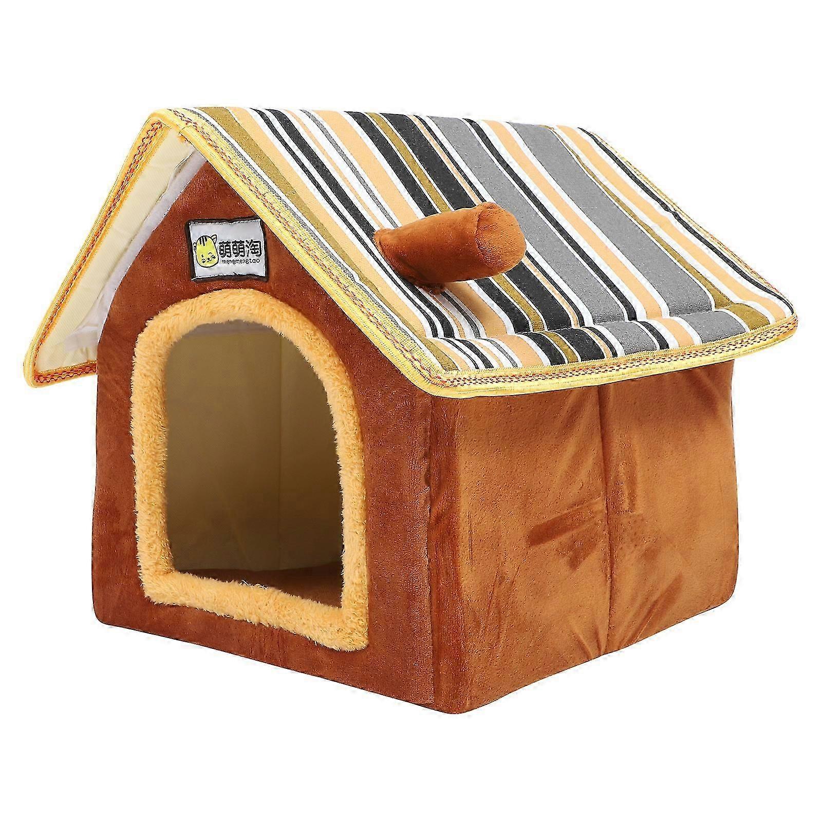 Pet Cat Dog Bed Detachable Cat Nest Small Dog House Cat Sleeping Bed Pet Supplies