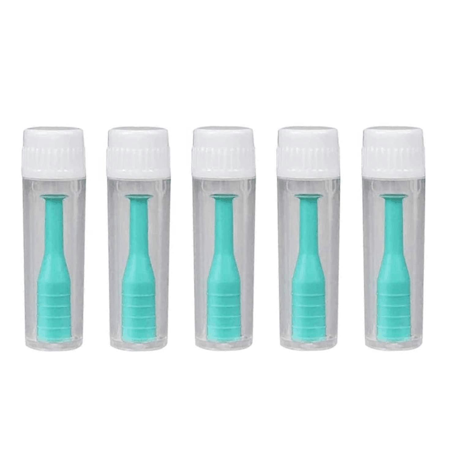 5 pcs Hard Contact Lens Remover RGP Plunger for Soft Hard Lenses