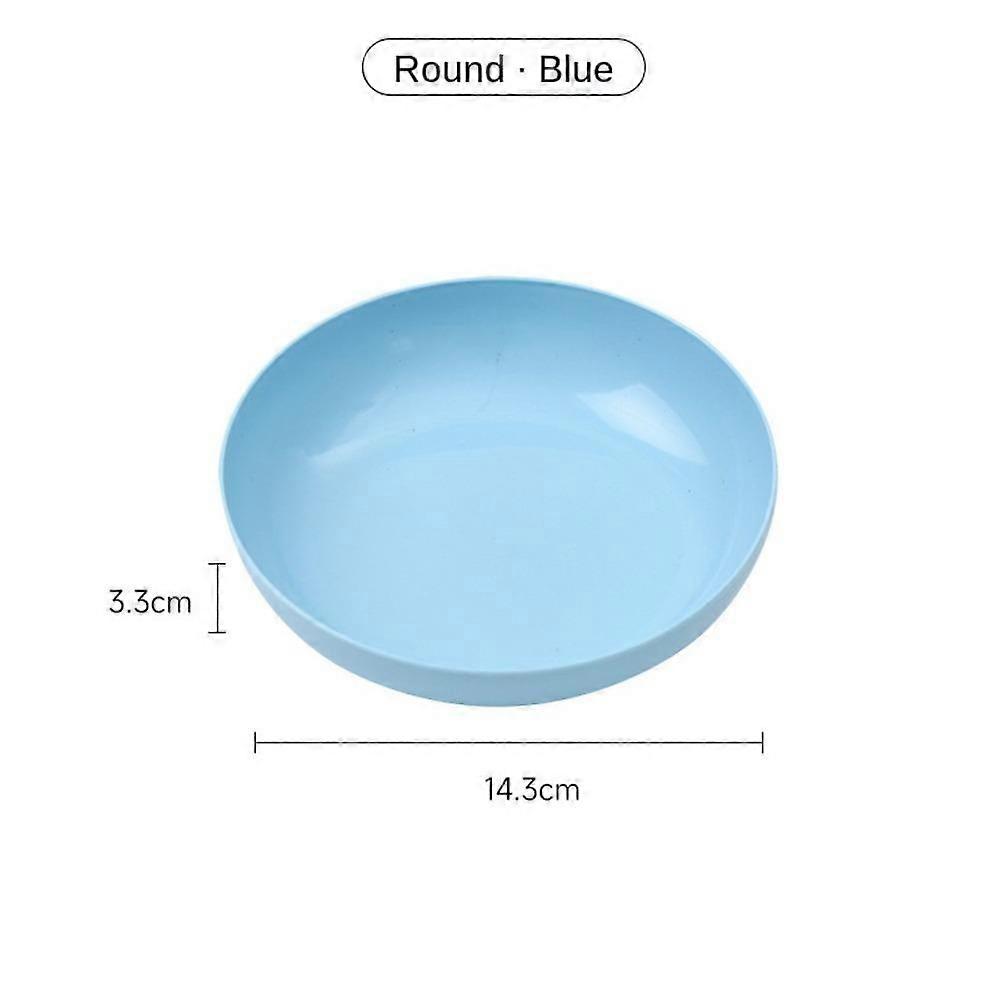 14.5cm Plastic Dining Table Square Garbage Plate New Cake Dish Household