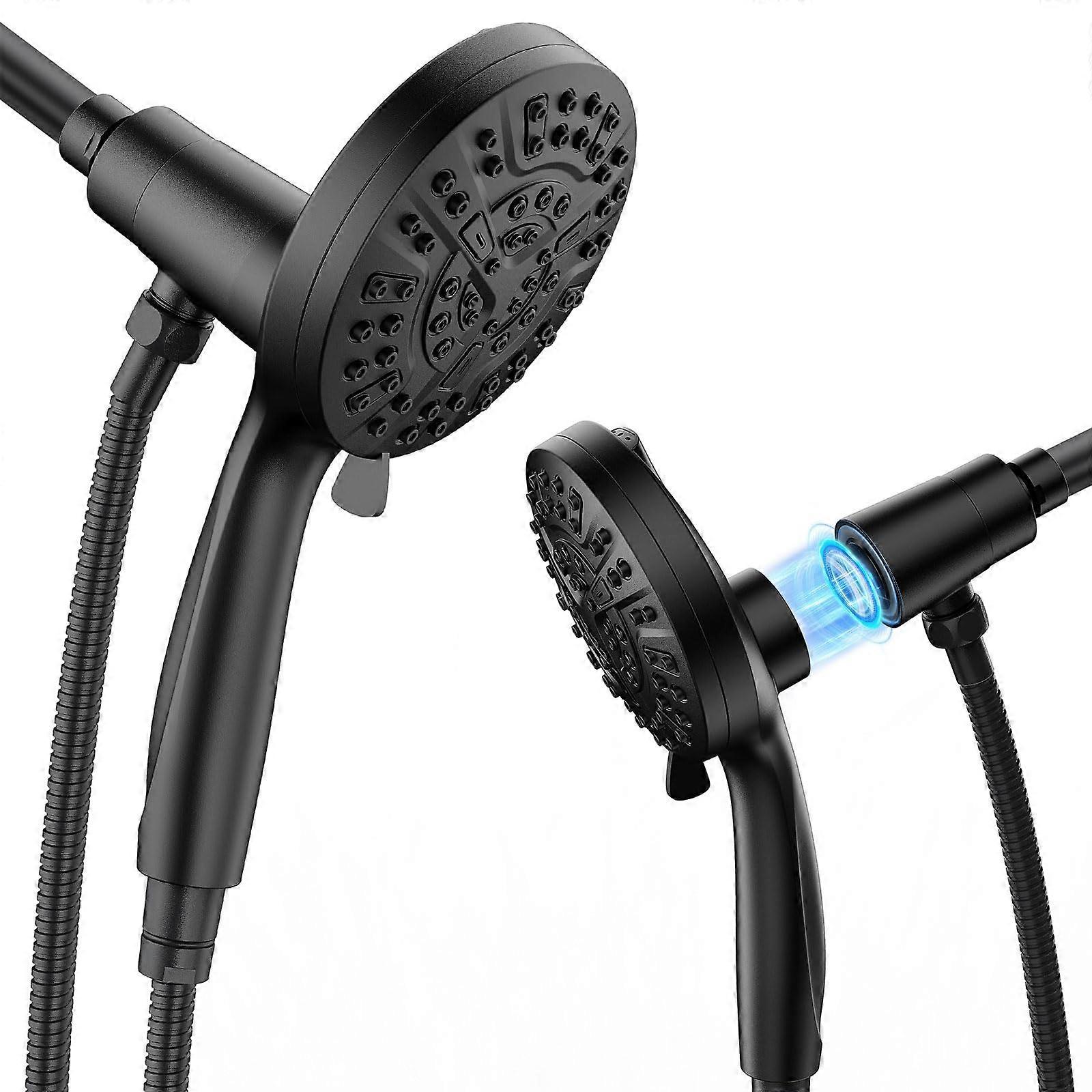 High-Pressure 10-Jet Nozzle System With Right-Side Black Nozzles Built-In Power Washing