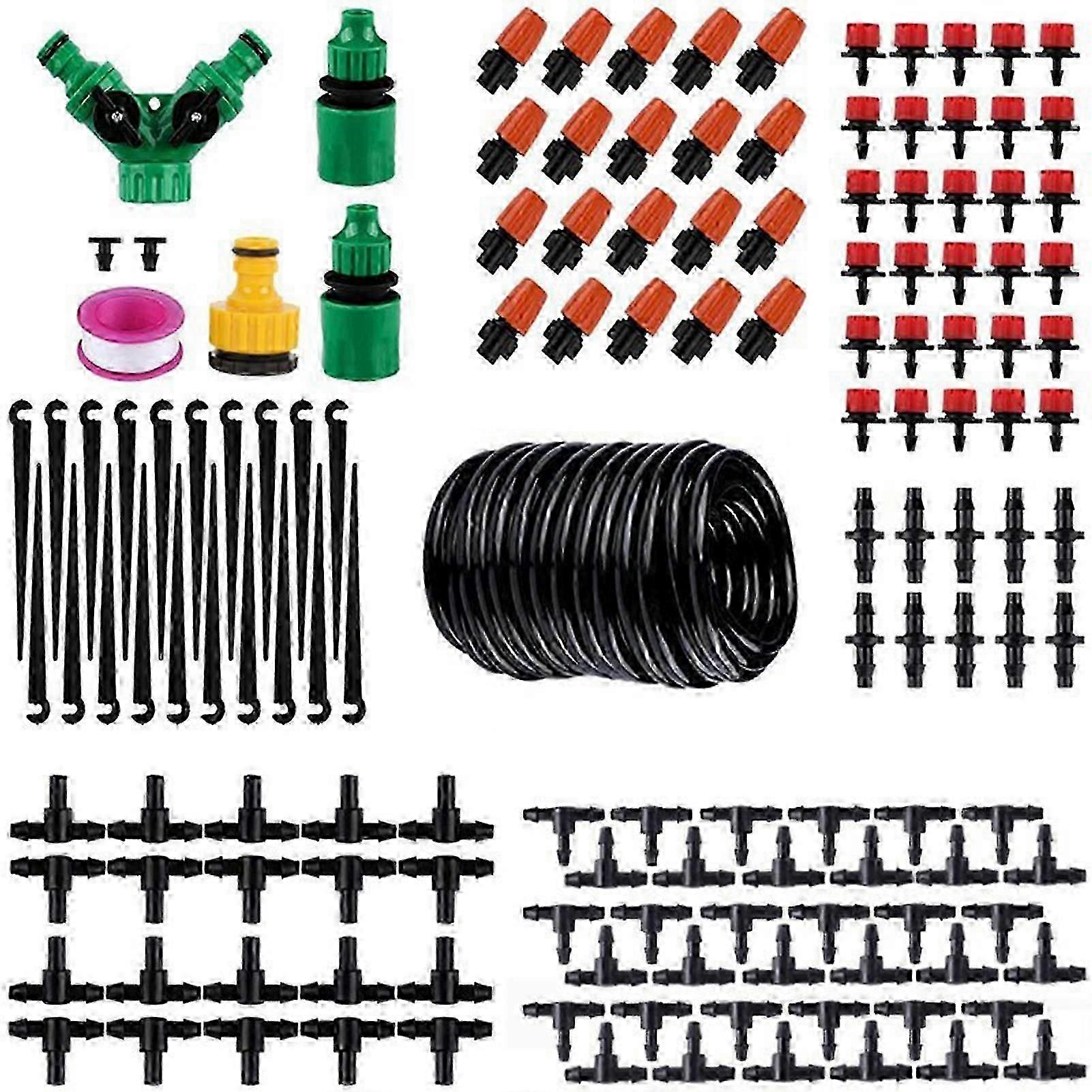 Mist Cooling Automatic Irrigation System Drip Irrigation System Garden Plant Automatic Watering Hose Kit