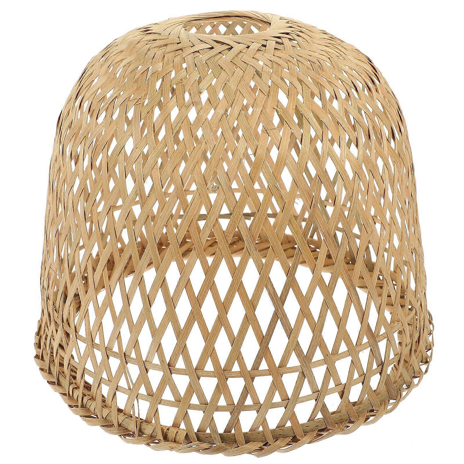 Bamboo Lamp Shade Vintage Lampshade for Floor Light Table Lamp Pendant Light