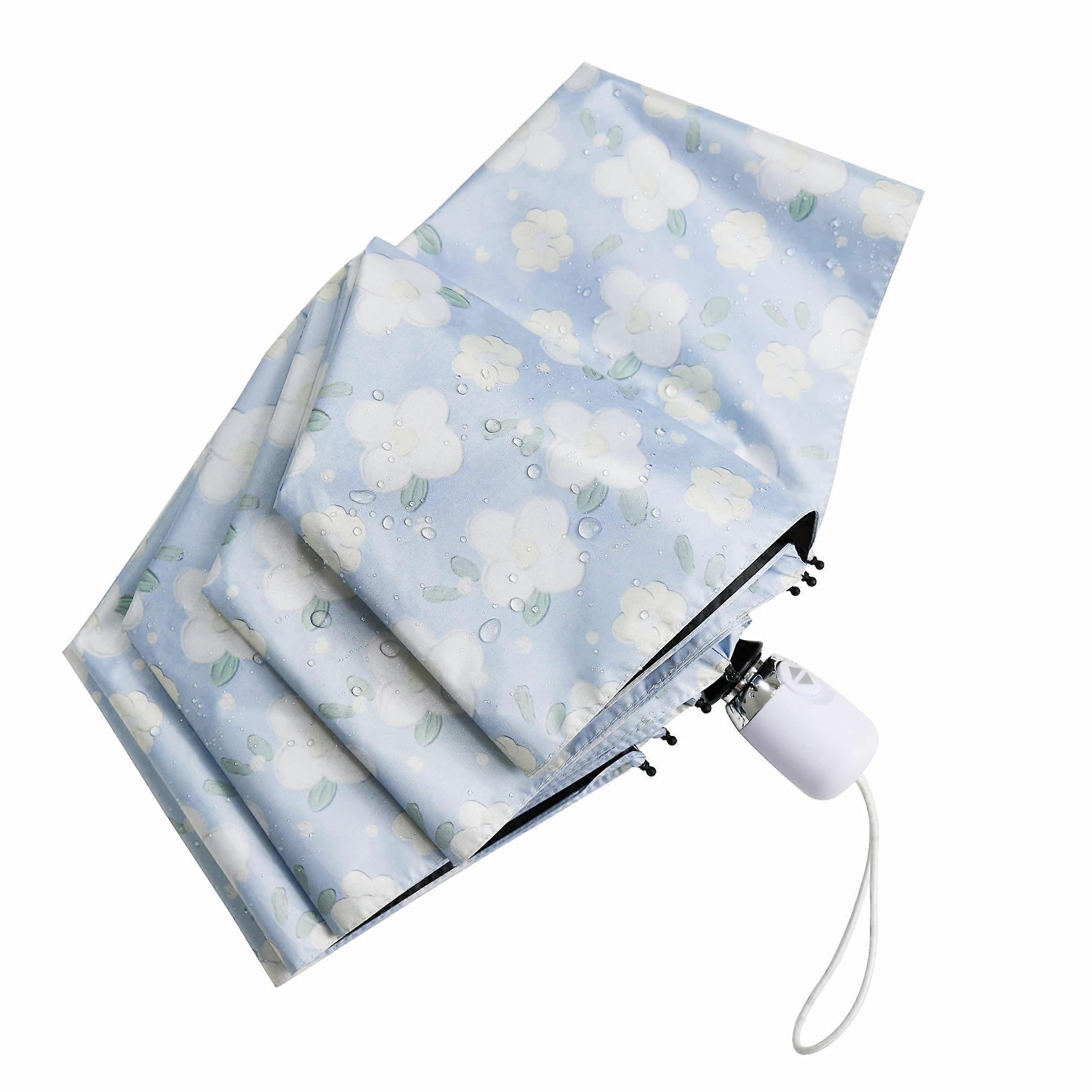 Sun Umbrella Compact Folding - Travel Umbrella Automatic Opening - Windproof Rainproof  99.9% UV