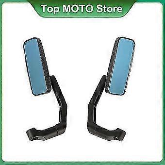 Universal 8mm 10mm Motorrad Rückspiegel Rückseite Konvexer Spiegel ATV Für Harley Davidson Honda Yamaha Suzuki Kawasaki
