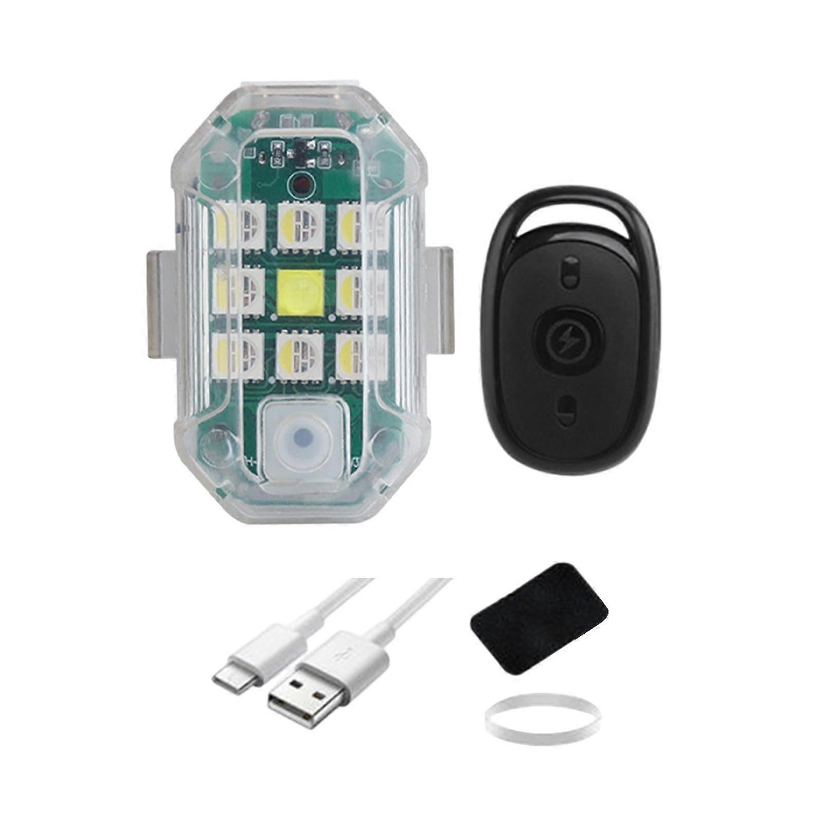Car Strobe Light Flashing Light Motorcycle Light with Remote Control Warning