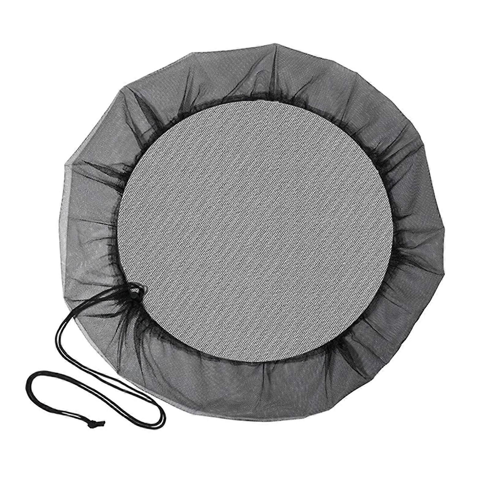 Rain Barrel Mesh Cover 80cm Black