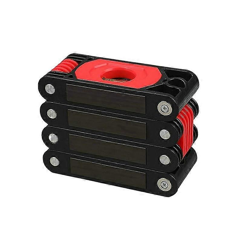 Magnetic Level Meter 4-Fold Precision Protractor Mini Leveler Angle Finder for Woodworking and Construction Measurements