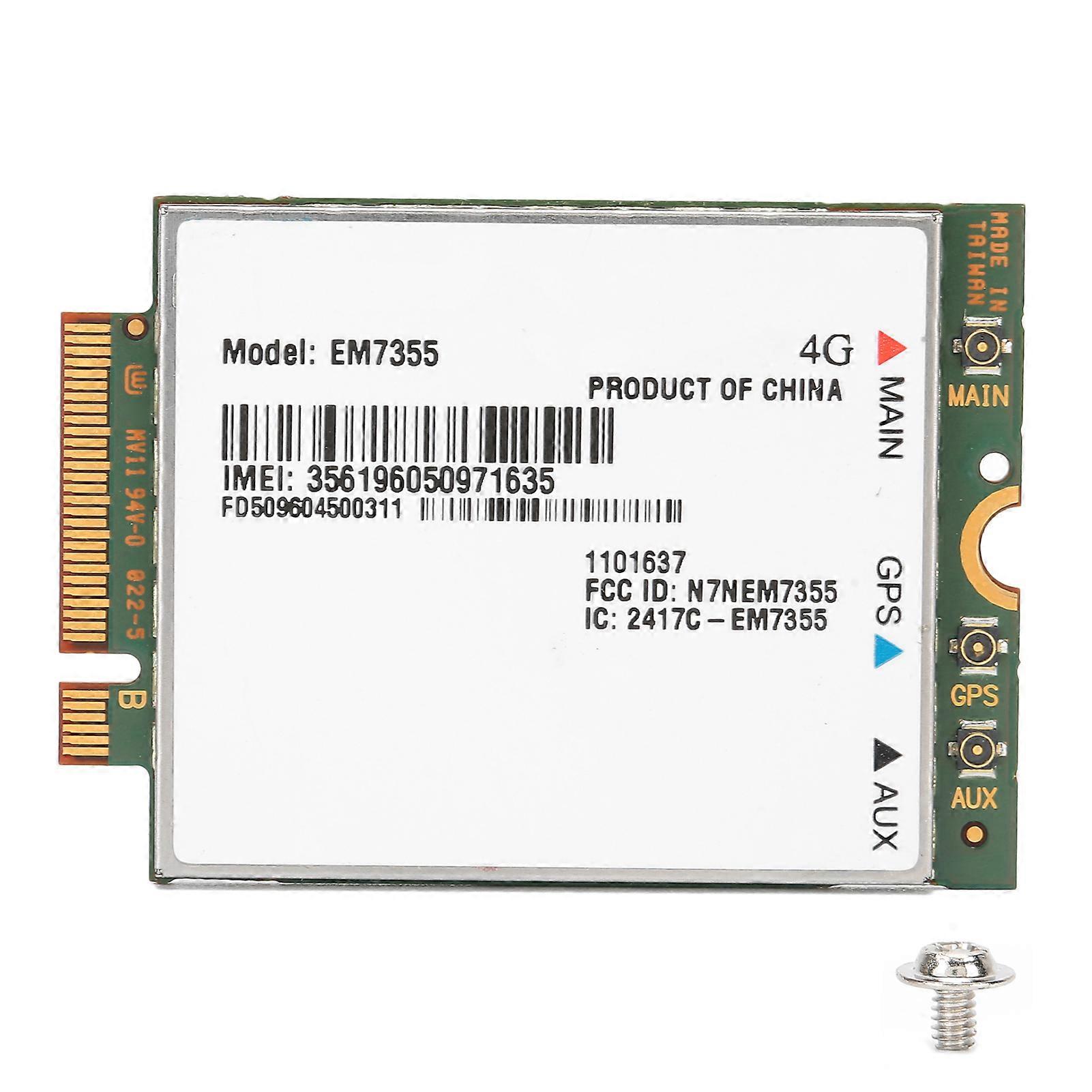 4G LTE Module for Sierra Wireless AirPrime EM7355 Universal Notebook Built In NGFF WWAN Card