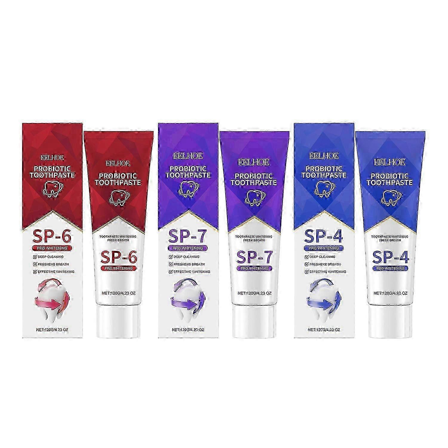 EELHOE probiotic toothpaste cleans odor and dirt, protects teeth, cleans teeth, protects teeth, dail