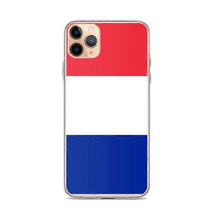 iPhone Case - French Flag - iPhone 11 Pro Max - Flexible - Multicolor - Vertical
