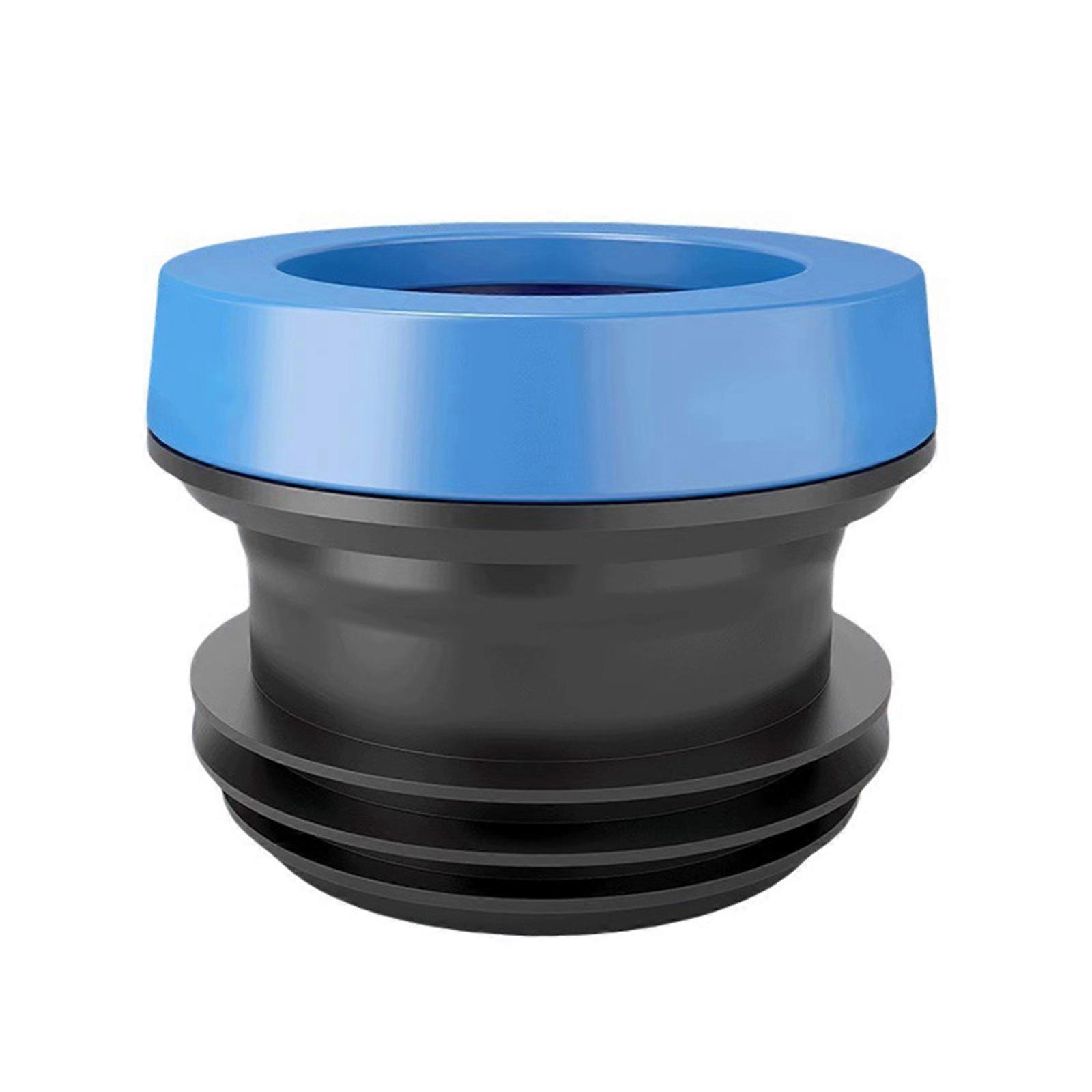 Advanced Two Tiers Odor Blockers Toilet Flange with Long Time Use Sturdy Plastic Construction Bathroom Accessory
