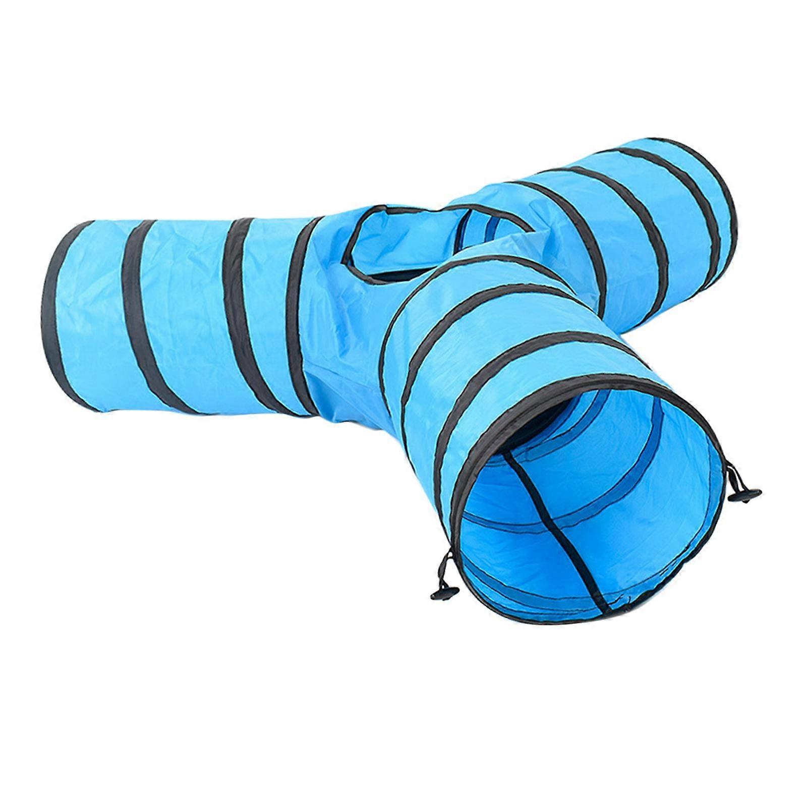 Portable Cat Tunnel Tube Interactive Toy Foldable Large Hideaway for Home
