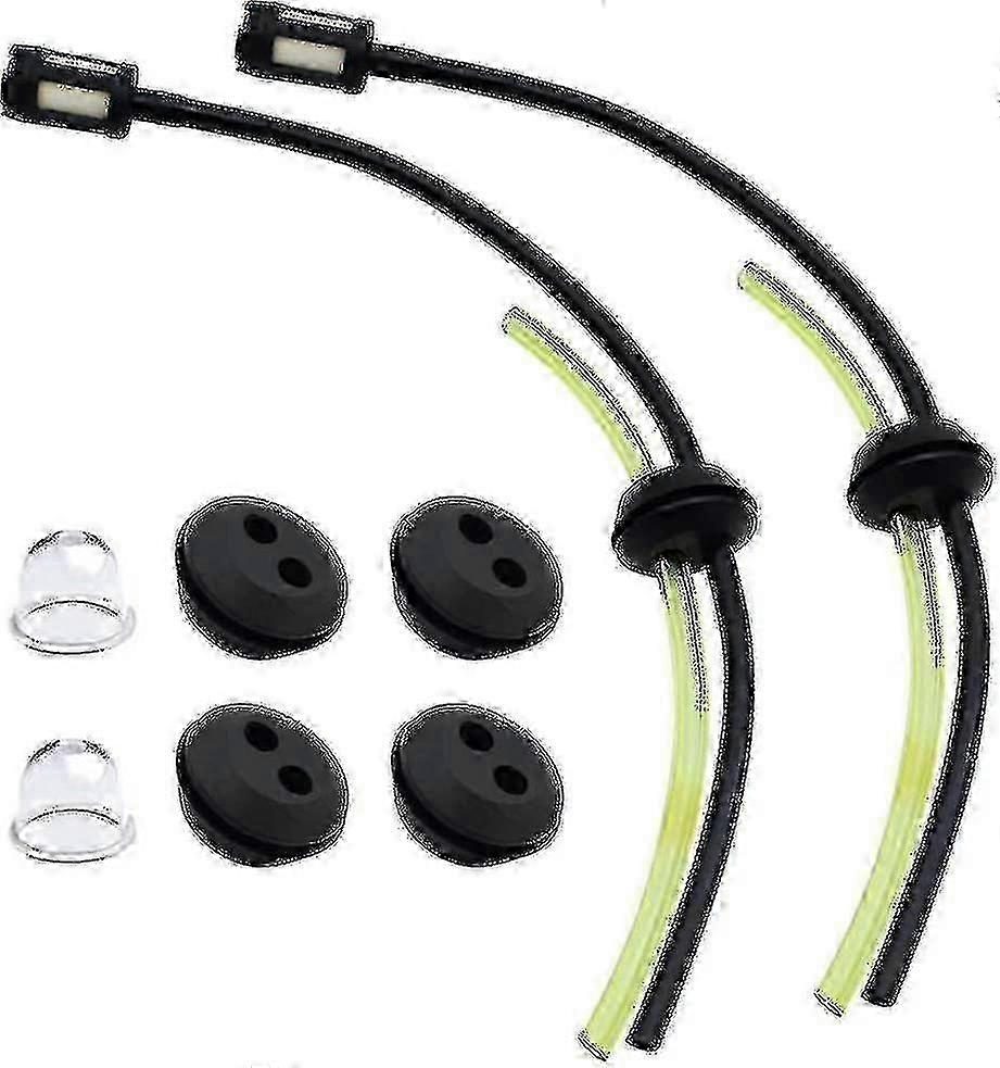 2 ensembles Tuyau de filtre à essence universel Passer à travers la tondeuse à gazon Tuyaux de carburant Tuyau