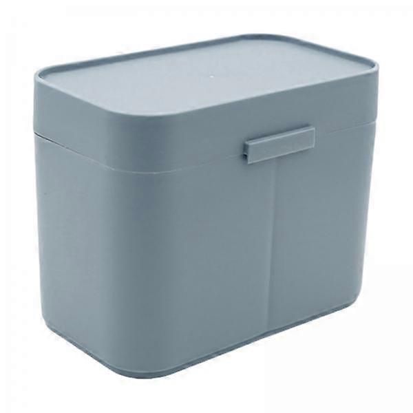 4x Bölme Pamuk Ped ve Swab Depolama Kabı Güzellik ve Ev İçin