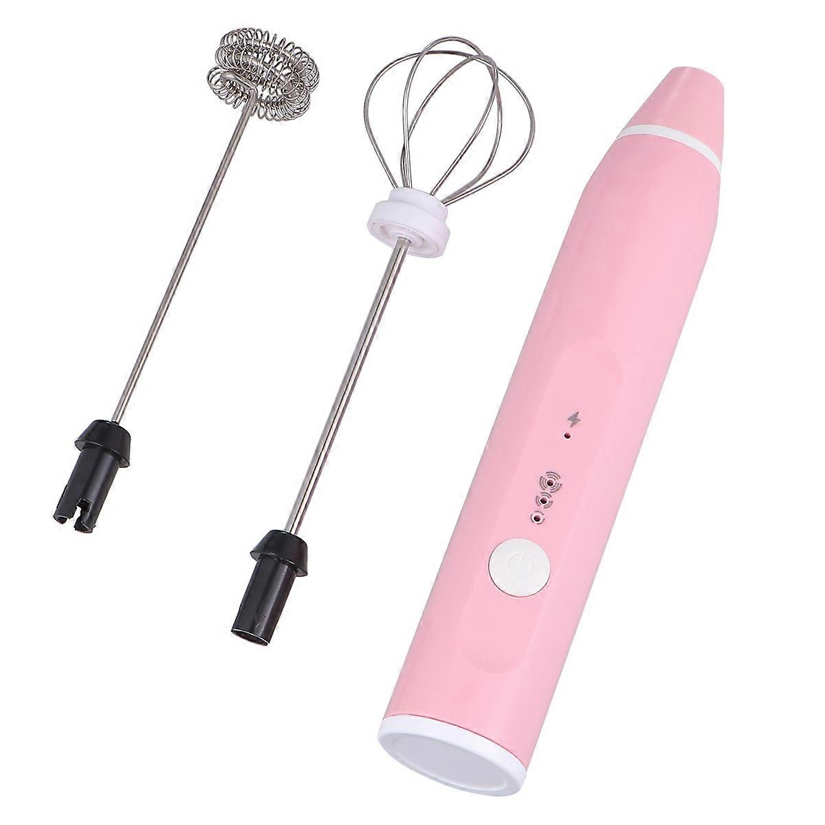 Portable Egg Mixer and Milk Frother, 2-in-1 Rechargeable Tool for Easy Use