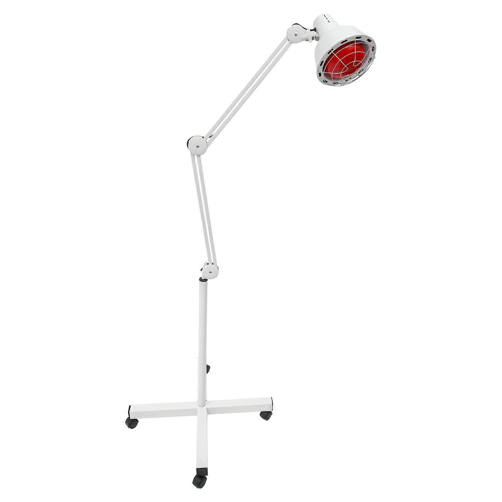 Lumière chauffante infrarouge 275W Lumière infrarouge réglable en température avec base et lampe rotative à 360 degrés