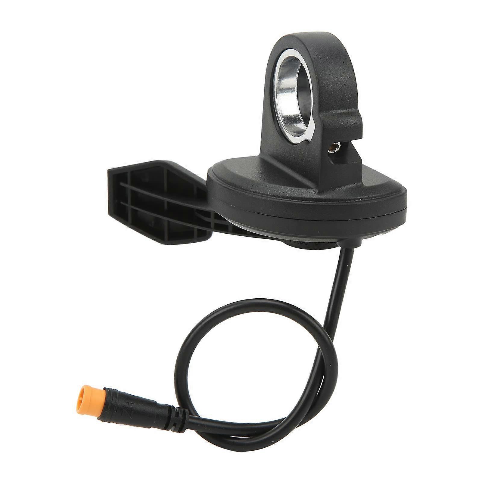 Thumb Throttle for Electric Bicycle, Right Hand Waterproof Connector, Universal Replacement Throttle Lever for E-Scooter