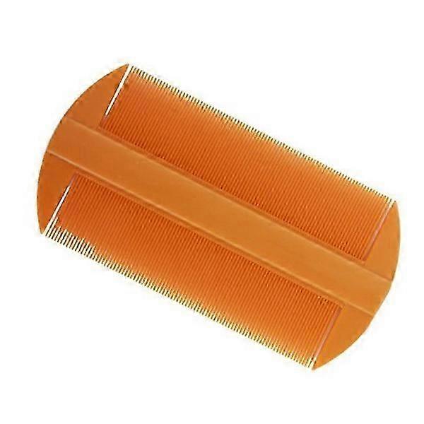 12pcs Double Sided Double Sided Fine-toothed Combs for Flea Lice Dectection Random Color