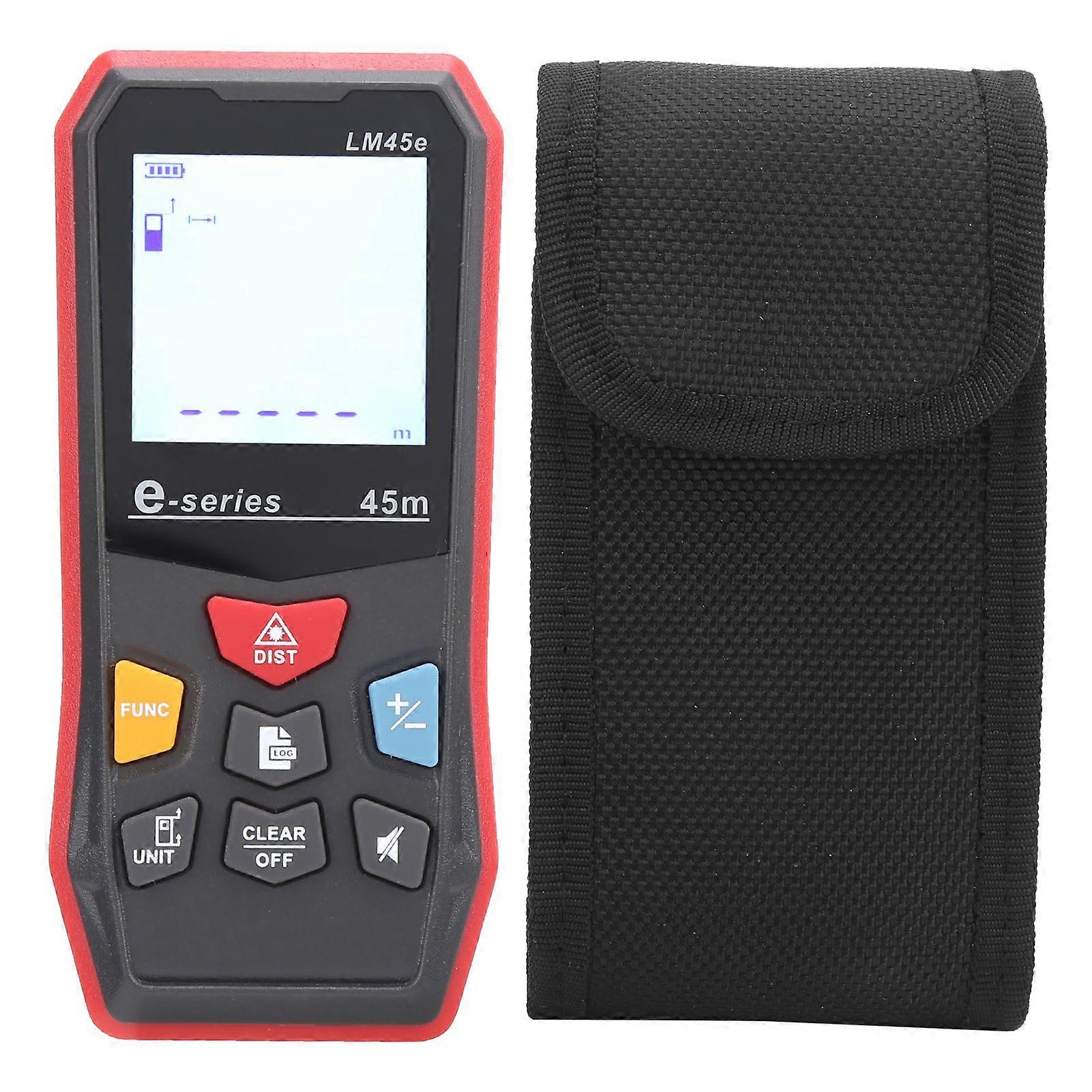 Medidor de distância infravermelho a laser Uni-T LM45e de alta qualidade, modelo de comércio exterior