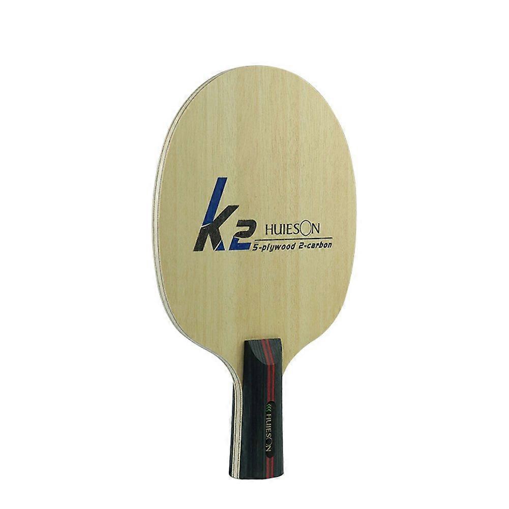 K7 Arylate Carbon Table Tennis Bat Ping Pong Bat Baseboard/Penhold/One Size standard size penhold