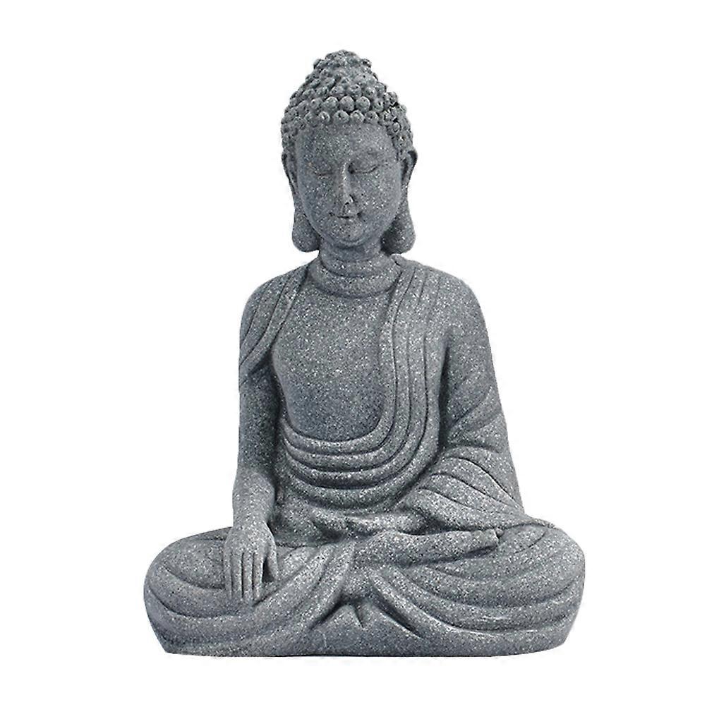 Spiritual Buddha Figurine Elevating Atmosphere, Versatile Decor Item