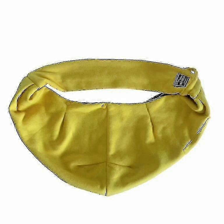 Gabbia per uccelli Bagni per uccelli Pet Outing Carrier Bag Borsa a tracolla in cotone Messenger Colore: Giallo